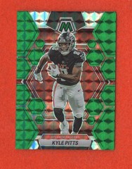 2023 Mosaic Kyle Pitts GREEN PRIZM Card #9 FREE SHIPPING