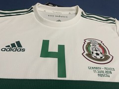 ADIDAS CLIMACHILL MEXICO R. MARQUEZ vs GERMANY LONG SLEEVE SOCCER JERSEY SIZE L