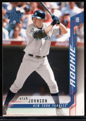 Nick Johnson (Yankees) 2001 Leaf Rookies & Stars Rookie Card #130