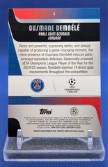 2025-26 Topps Chrome UEFA CC Ousmane Dembele X-Fractor #3 Paris Saint-German