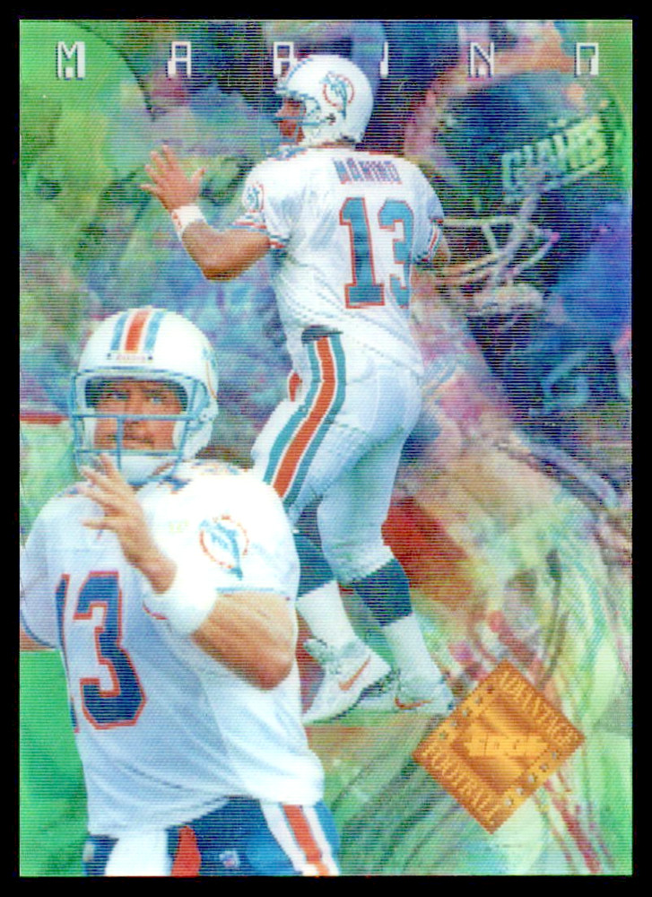 1996 Collector&rsquo;s Edge Advantage Video Dolphins HOF Dan Marino #V24 /2000