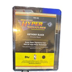 Topps 2025-26 NBA Hoops Anthony Black #HHS-AB Magic Hyper Signatures Auto