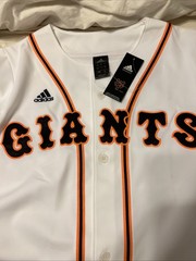 NEW ADIDAS Japan MADE TOKYO YOMIURI GIANTS Baseball Jersey WHITE Blank X Large