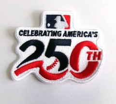 (1) LOT OF (2) CELEBRATING AMERICA&rsquo; S 250th YEAR EMBROIDERED PATCH # 101D
