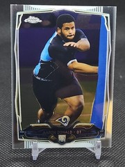 AARON DONALD 🏈 2014 Topps Chrome Rookie #175 RC | Los Angeles Rams
