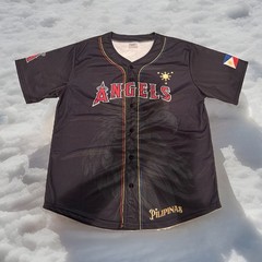 Rare LA Angels Anaheim Filipino Heritage Night Jersey Medium Philippines MLB New