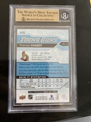 Thomas Chabot 2016-17 Upper Deck Young Guns #488 BGS 9.5 Senators RC NHL
