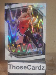 2025 Panini Prizm WNBA White Seismic Prizm #15 Aaliyah Nye