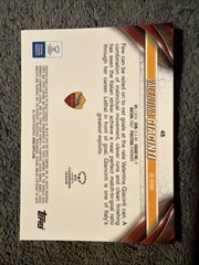 Valentina Giacinti AS Roma #45 2023-24 Topps Chrome UEFA WCL Aqua