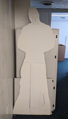 1999 WWF THE ROCK DWAYNE JOHNSON LIFE SIZE STANDEE VINTAGE WWE DO YOU SMELLLLL**