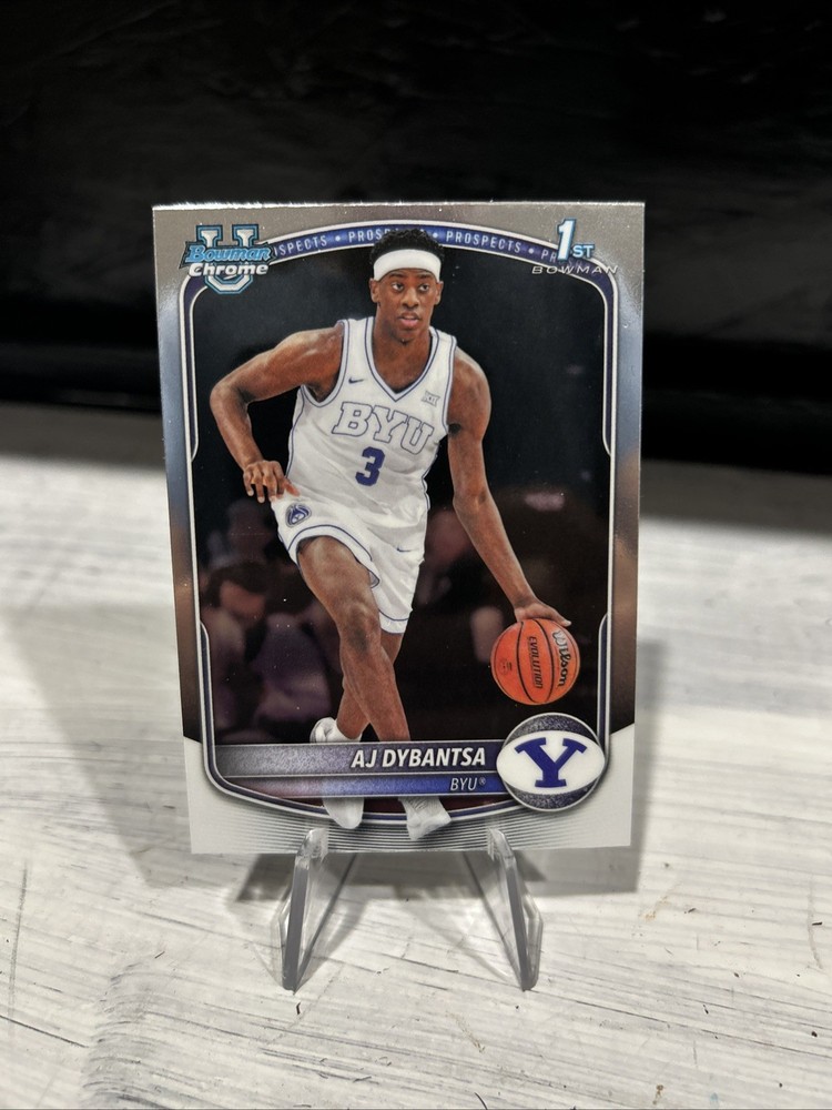 2025-2026 Bowman Basketball AJ Dybantsa 1st Bowman Chrome #BCP 1