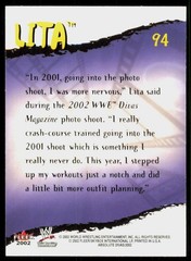 2002 Fleer WWE Absolute Divas Girls on Film Lita #94