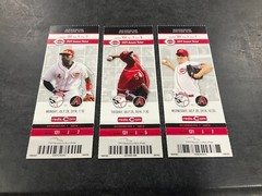 REDS 2014 TICKET STUB 7/28/14-7/29/14-7/30/14 vs DIAMONDBACKS