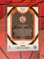 2025-26 WNBA Select ANEESAH MORROW Black Gold Prizm Courtside Rookie /5 SSP