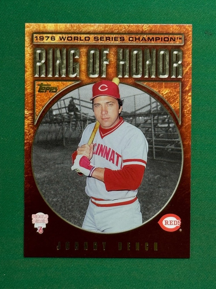 2009 Topps Baseball Ring of Honor #RH6 Johnny Bench