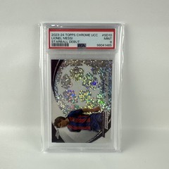 2023-24 Topps Chrome UEFA Club Competitions Starball Debuts Lionel Messi #SD-10