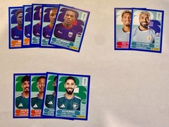 2026 Panini FIFA World Cup BLUE PARALLEL Stickers You Pick – All Teams