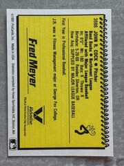 J.R. COCK Baseball&rsquo;s Dirtiest Funniest Name Real 1991 Issued Trading Card!!!