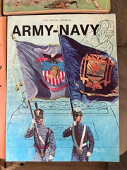 Vtg 1950&rsquo;s/60&rsquo;s/70&rsquo;s-era ARMY vs. NAVY College NCAA Game Program Lot (12)