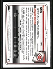 2020 Bowman Draft Sapphire Edition #BD-15 Rece Hinds