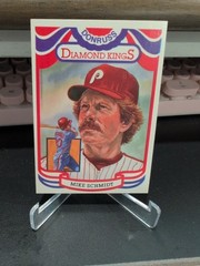 1983 MIKE SCHMIDT Donruss DIAMOND KINGS INSERT CARD #23 PHILLIES HOF