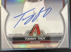 2023 Bowman Chrome Draft Tommy Troy Refractor /499 Auto