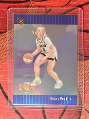 2025-26 WNBA Select HAILEY VAN LITH Blue Throwback SP /49 Connecticut Sun
