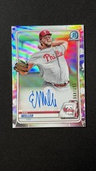 2020 Bowman Chrome Erik Miller CPA-EM Refractor Auto SP /499