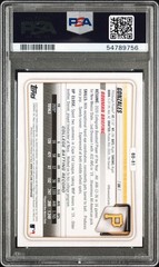 2020 Bowman 1st Edition Draft Nick Gonzales #BD-81 Gold Foil /50 PSA 8 NM-MT
