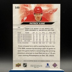 2023-24 Upper Deck #549 Patrick Kane