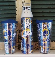 LOS ANGELES RAMS TRIPLE HYDRATION PACKAGE FROM TERVIS (ALL TEAMS AVAILABLE)