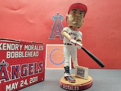 Kendry Morales Los Angeles Angels MLB 2011 SGA Bobblehead NIB SH Lefty