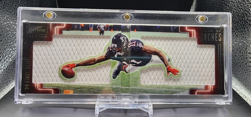 2018 Playbook Julio Jones Game of Inches Booklet /25 #GOI-6 Rare!