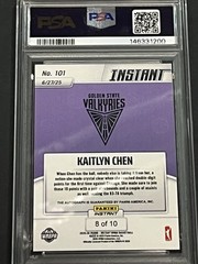 2025 Panini Instant WNBA Kaitlyn Chen RC AUTO /10 Golden State Valkyries Rookie