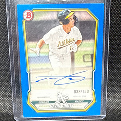 2026 Bowman Gavin Turley Oakland Athletics Blue Auto #YA-GT /150