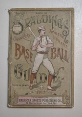 1917 Spalding&rsquo;s Athletic Library Base Ball Guide Original World War I
