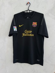 Nike FC Barcelona Away Jersey 2011/2012 Black Football Shirt Men Size M