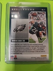 2025 Saquon Barkley Donruss Elite Spellbound GREEN Set Philadelphia Eagles