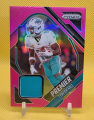 Panini Prizm 2025 Pink Prizm Tyreek Hill #PJY-THL Dolphins Premier Jerseys