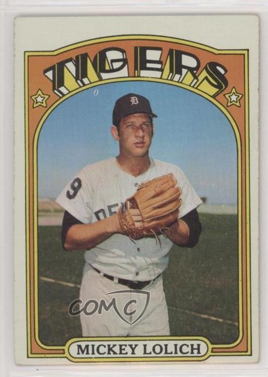1972 Topps Mickey Lolich #450 fm5
