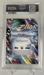 2026 Topps Chrome WWE Blake Monroe Future Stars Auto Purple Refractor /10 PSA 10