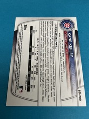 KANE KEPLEY 2025 Bowman Draft #BD-200 1st Bowman Chicago Cubs Qty Avail