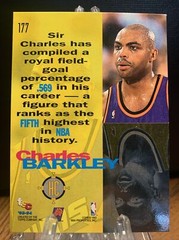 Charles Barkley 1993 Topps Stadium Club High Court #177