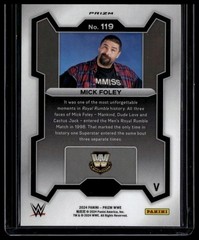 2024 Panini Prizm WWE #119b Mick Foley Under Card Prizms