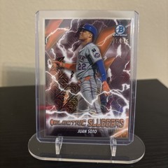2026 Bowman Chrome Juan Soto Electric Sluggers Mojo Refractor /275 #ES-7 Mets SP