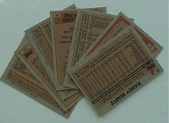 1983 TOPPS Baseball Singles (541-792) 36¢ each w/discount ***$2.50 MINIMUM***