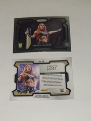 2024 Panini Prizm WWE #12 Jakara Jackson Rookie RC Wrestling Trading Card
