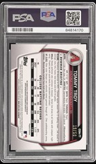 Tommy Troy 2023 Bowman Draft Chrome Gold Refractor Auto /50 PSA 10 CPATT Dbacks