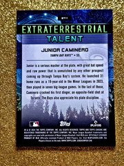 2024 Topps Cosmic Extraterrestrial Talent Rookie Refractor Junior Caminero RC 🔮