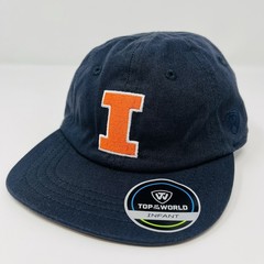 Top Of The World NCAA Illinois Fighting Illini Cap Hat Size Infant Navy Blue NEW